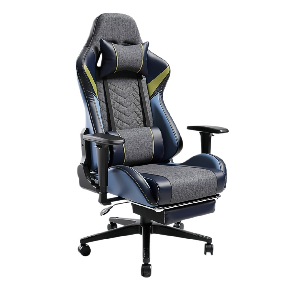 Ergonomische Gamingstoel met Verstelbare Armleuningen en Rugleuning