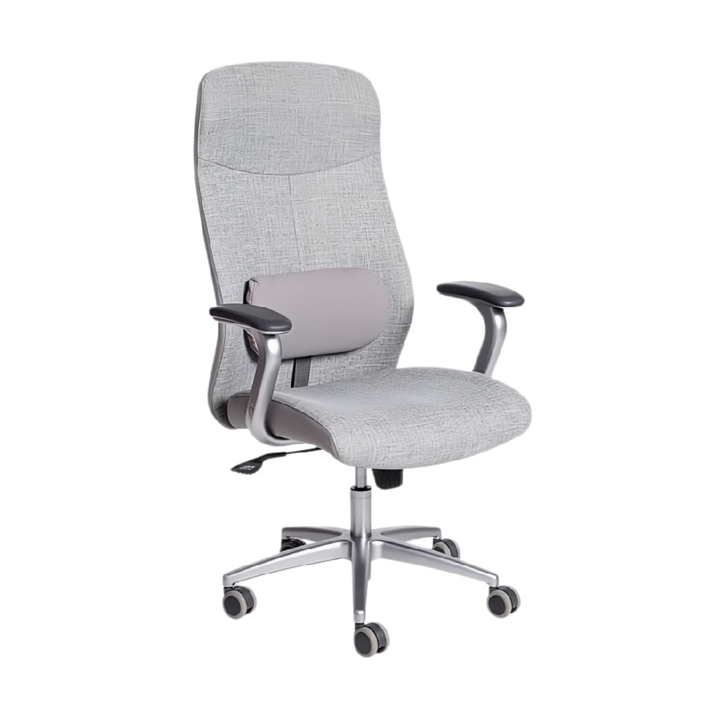 Ergonomische bureaustoel met verstelbare armleuningen en modern design