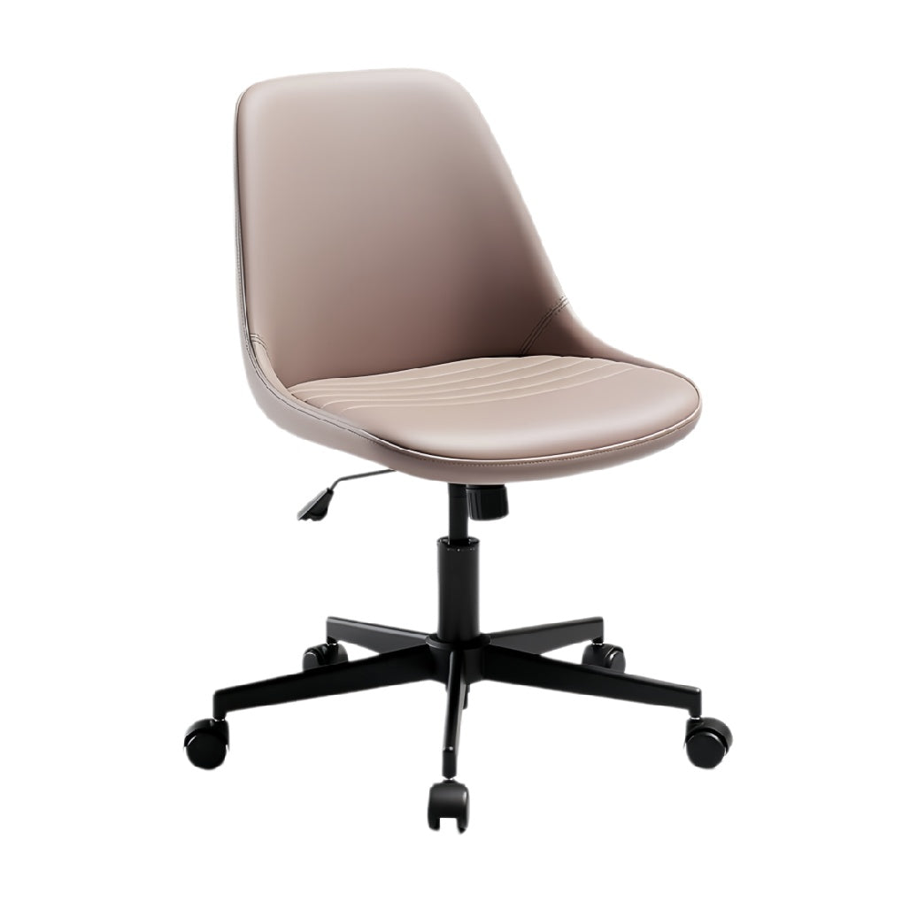 Ergonomische bureaustoel met hoogteverstelling en mobiele wieltjes